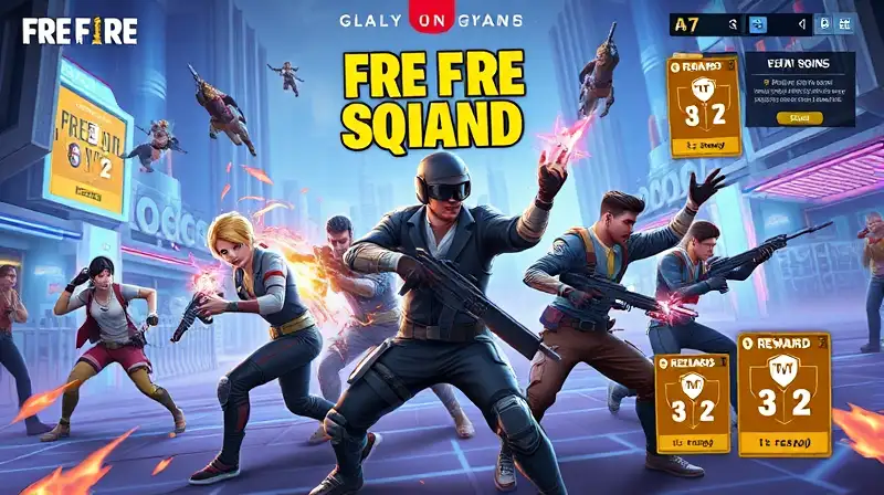 Batalla dinámica y vibrante en Free Fire