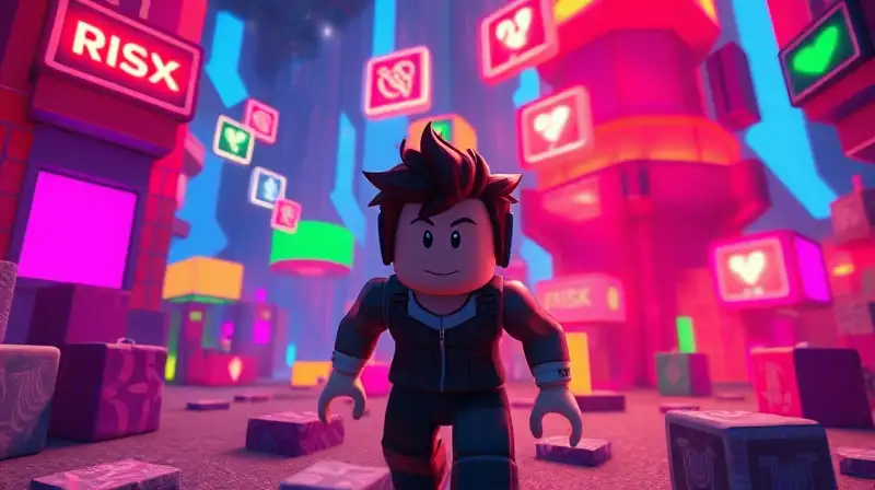 Avatar explora paisaje Roblox con aventuras