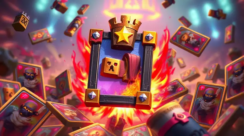 Batalla Clash Royale con cartas y energía