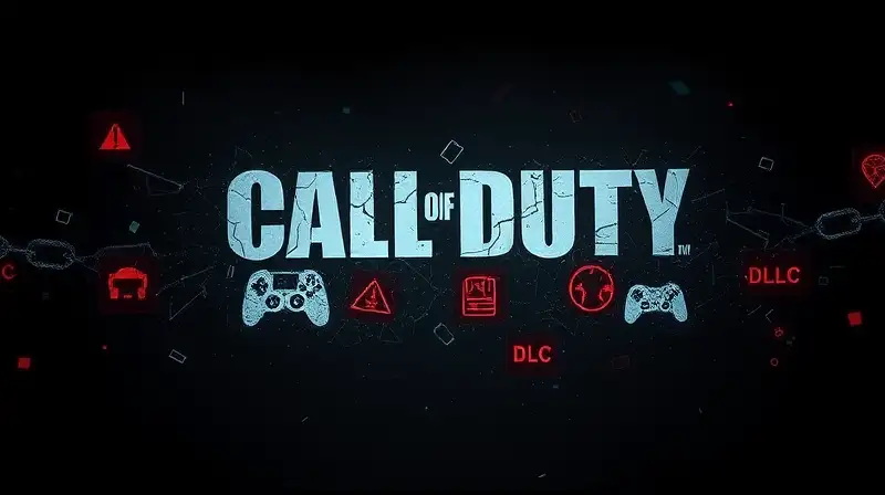 Íconos de Call of Duty desvaneciéndose digitalmente