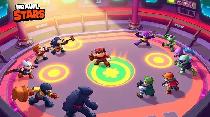 Brawl Stars Hot Zone: batalla en equipo dinámica