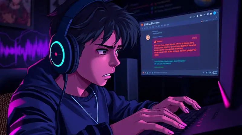 Gamer frustrado ante error en juego