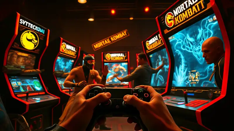 Personajes de Mortal Kombat 11 en arcade