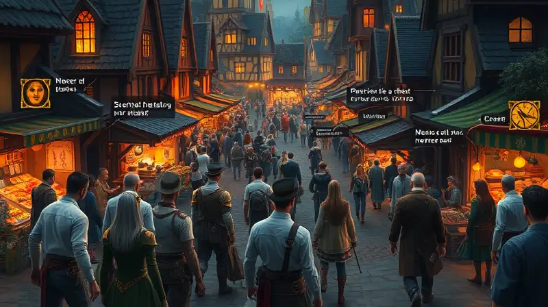 NPCs vibrantes, secretos y ambiente medieval inmersivo