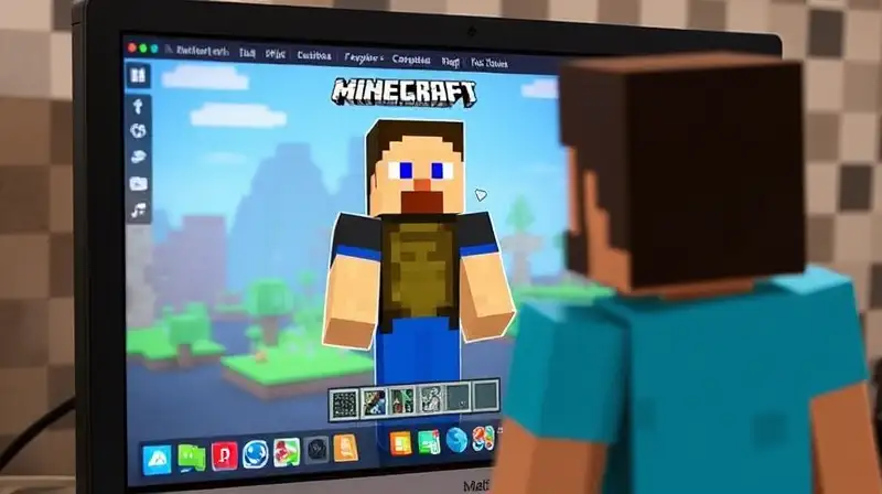 Personaje de Minecraft sube skin personalizada