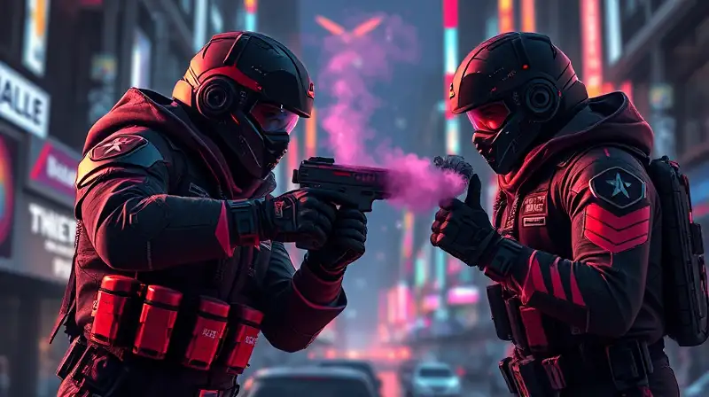 Dos agentes Valorant se enfrentan tensamente