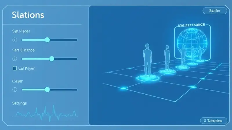 Interfaz digital futurista con elementos personalizables