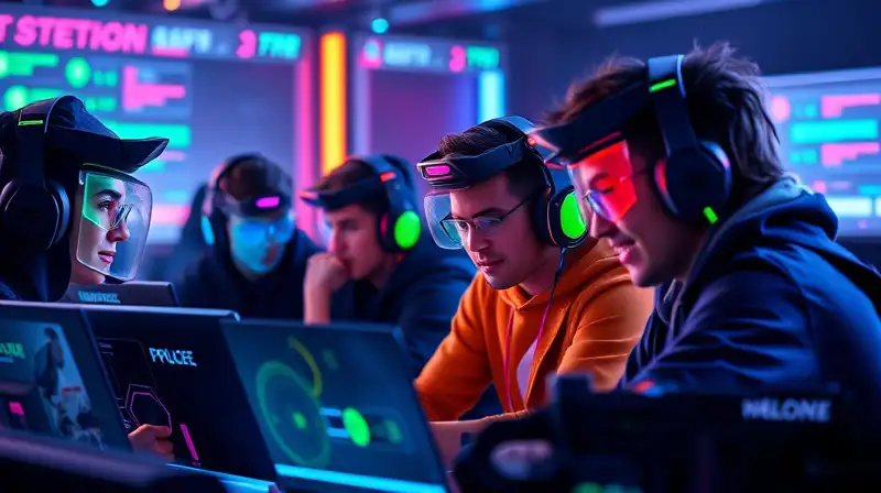 Equipo diverso juega y colabora en Valorant