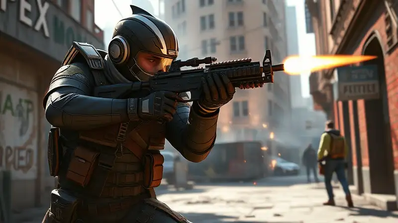 Personaje Apex Legends con escopeta en combate