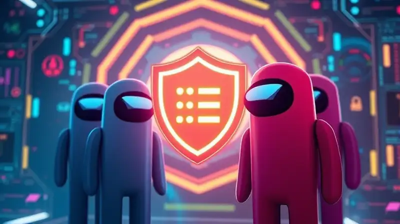 Personajes de Among Us protegen cuenta digital