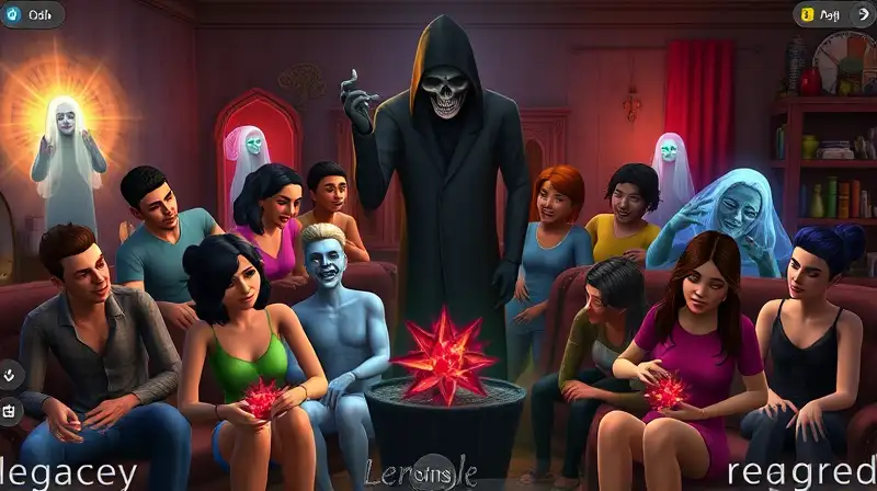 Personajes de Sims enfrentan muertes simbólicas