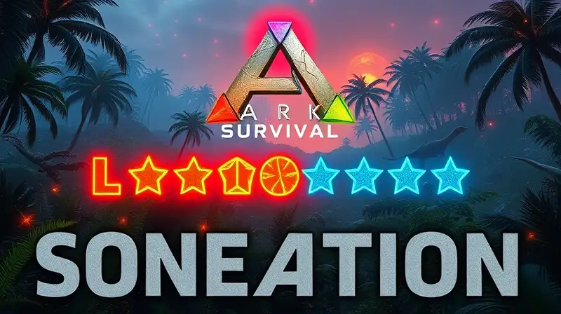 Interfaz futurista con dinosaurios y aventura