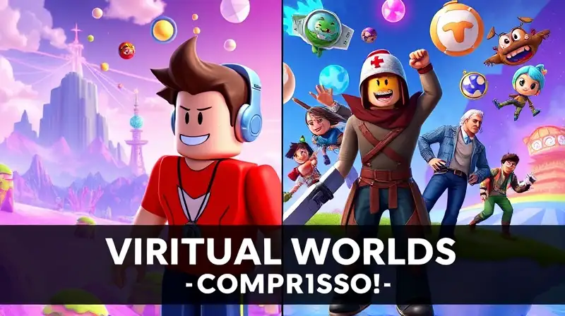 Comparación virtual: avatares y mundos digitales