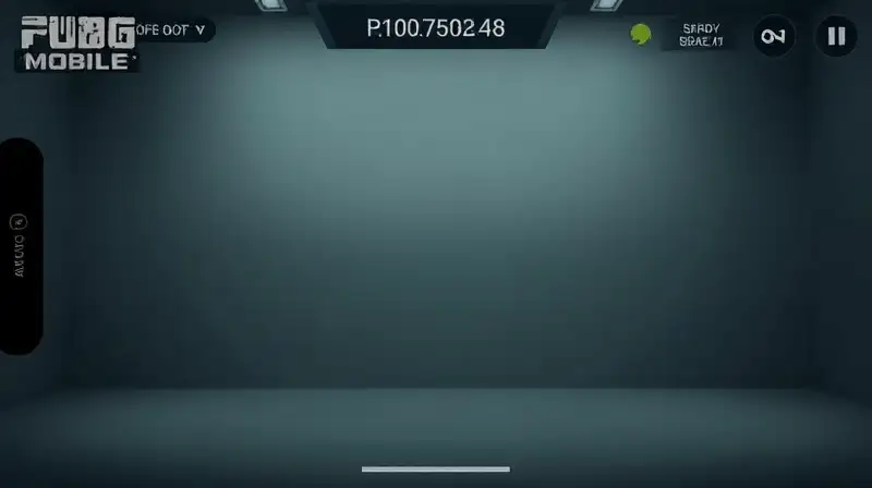 Pantalla vacía de lobby en PUBG Mobile