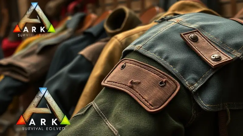 Ropa desgastada reparada en taller rústico