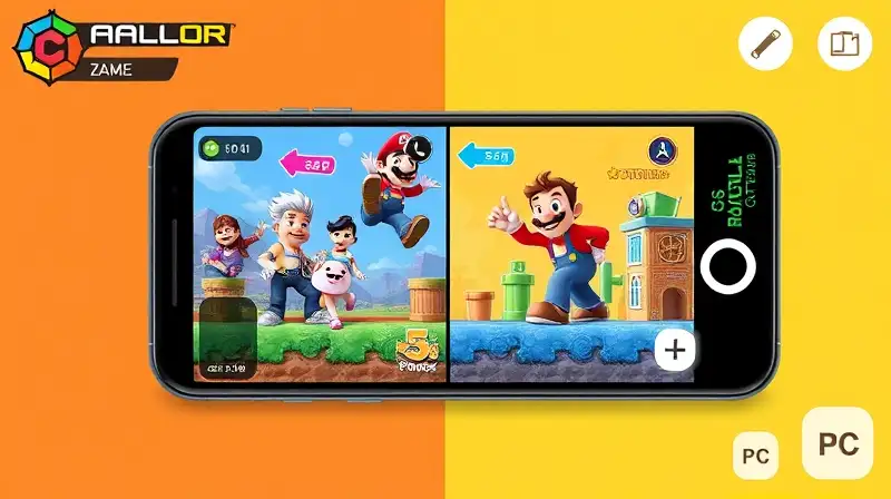 Juego 3D multiplataforma con gráficos vibrantes