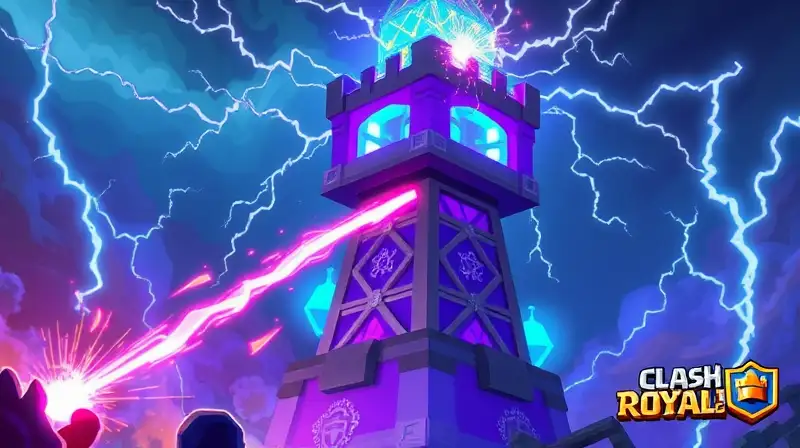 Torre Tesla electrifica batalla con energía vibrante