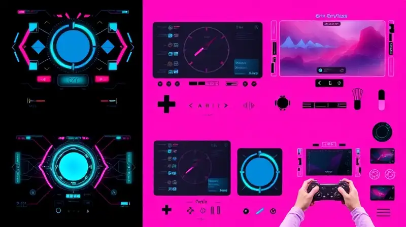 Interfaz futurista personalizable con diseño moderno