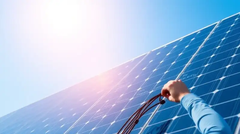 Instalación solar con código y circuito educativo