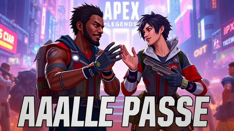 Personajes de Apex Legends intercambian pases digitales