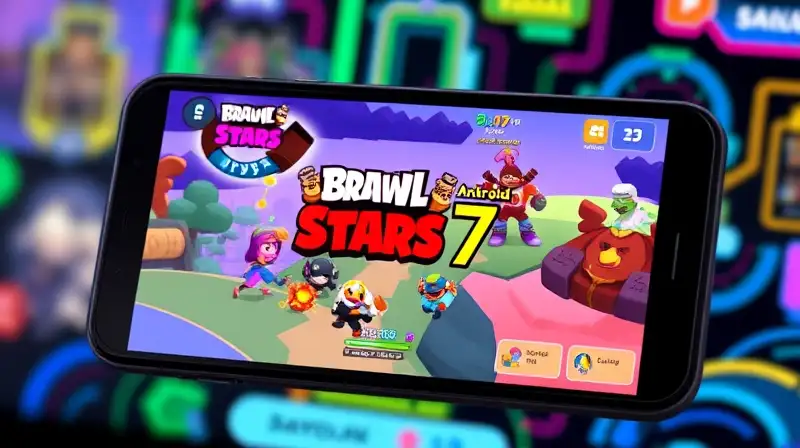 Smartphone muestra Brawl Stars en Android