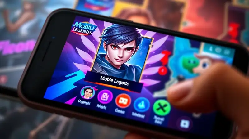 Perfil de personaje Mobile Legends en móvil