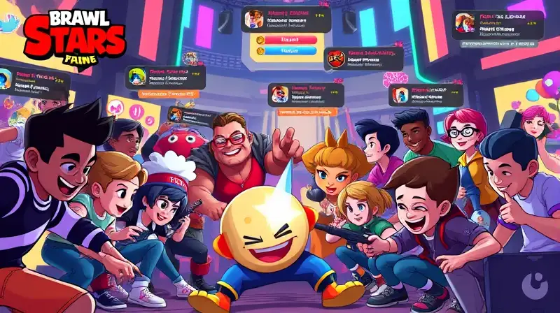 Gamers unidos en dinámica batalla colorida
