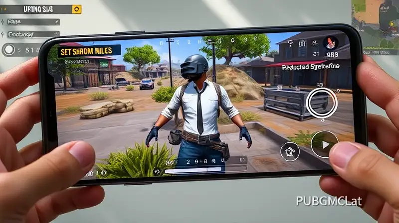 Captura de PUBG Mobile optimizando sombras y rendimiento