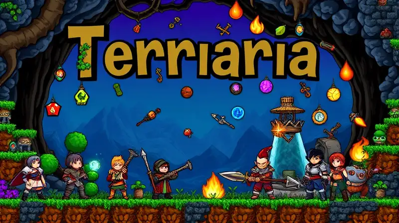 Servidores multijugador de Terraria con contenido exclusivo