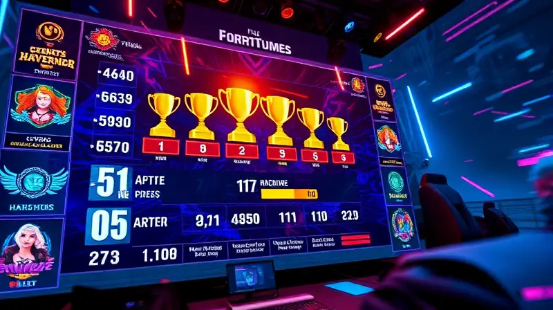Marcador digital vibrante en batalla de eSports