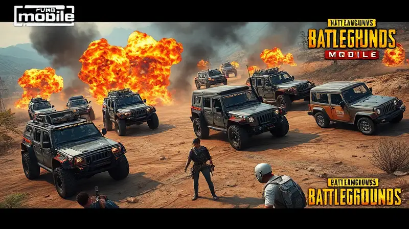 Acción intensa en campo de batalla PUBG