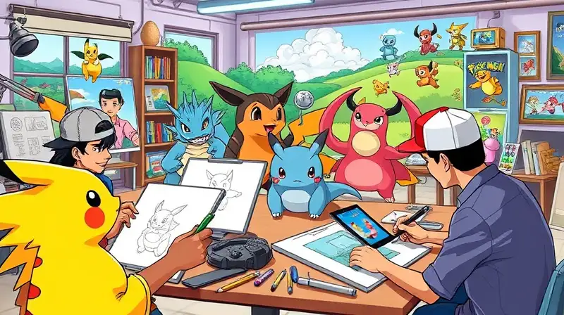 Animadores crean Pokémon con arte tradicional y digital