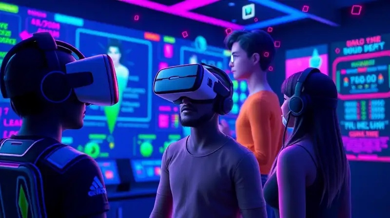 Realidad virtual con Sims y tecnología futurista