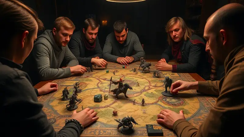 Jugadores planifican estrategias en juego táctico