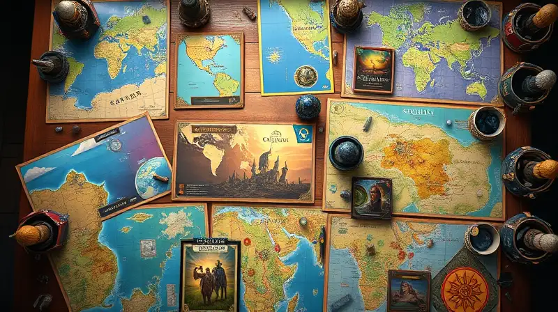 Mapas y personajes de juegos variados