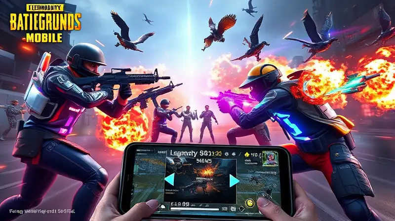 Escena futurista de batalla con armas legendarias