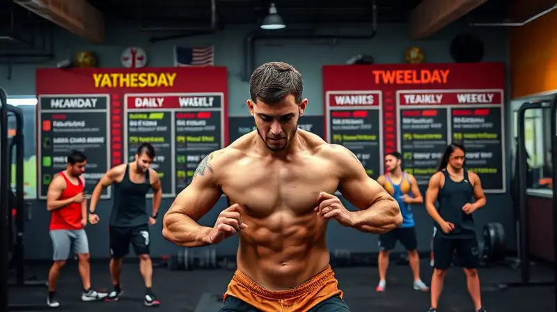 Atleta entrena con dinámica y motivación constante