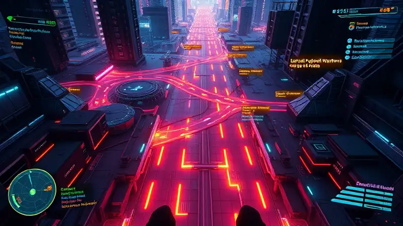Mapa futurista de juego con armas legendarias