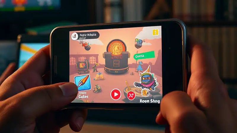 Teléfonos Android antiguos muestran juegos retro coloridos