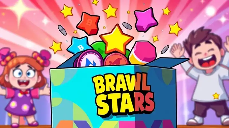 Apertura vibrante de caja Brawl Stars