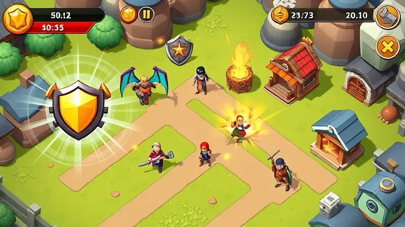 Pantalla de Coin Master: acción rápida y estratégica