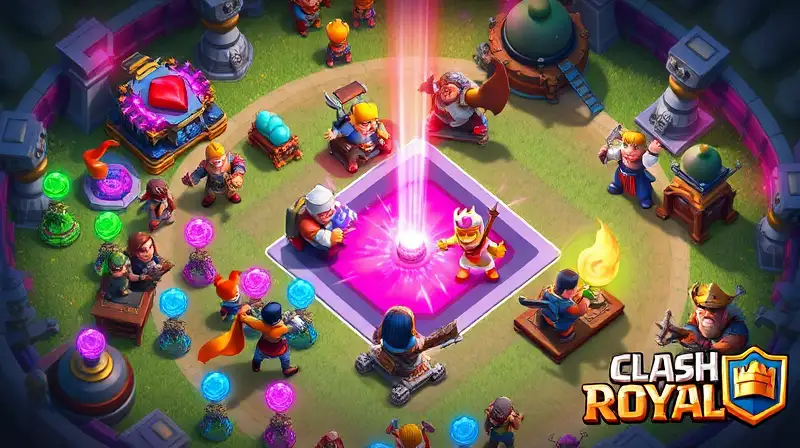 Clash Royale: intensa batalla estratégica y colorida