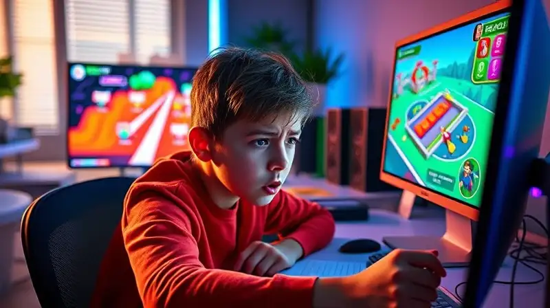 Joven frustrado resuelve intenso puzzle en Roblox