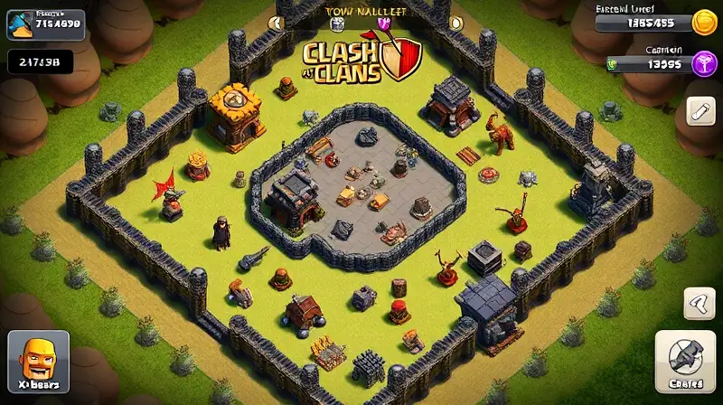 Base nivel 11 fuerte con defensa estratégica