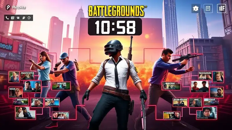 Partida intensa de PUBG Mobile profesional