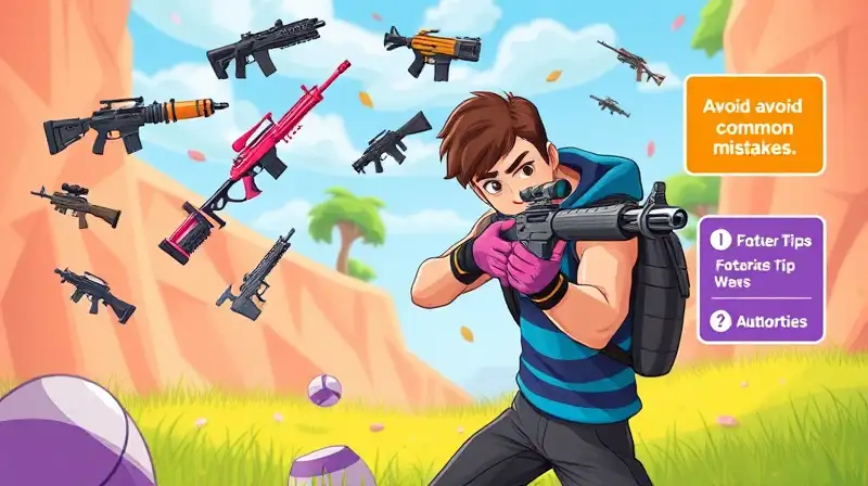 Jugador novato en Fortnite con ambiente educativo