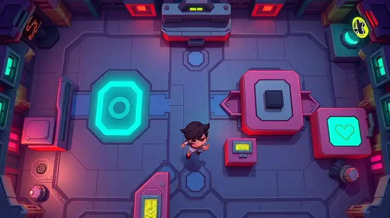 Vista aérea de Brawl Stars con acción