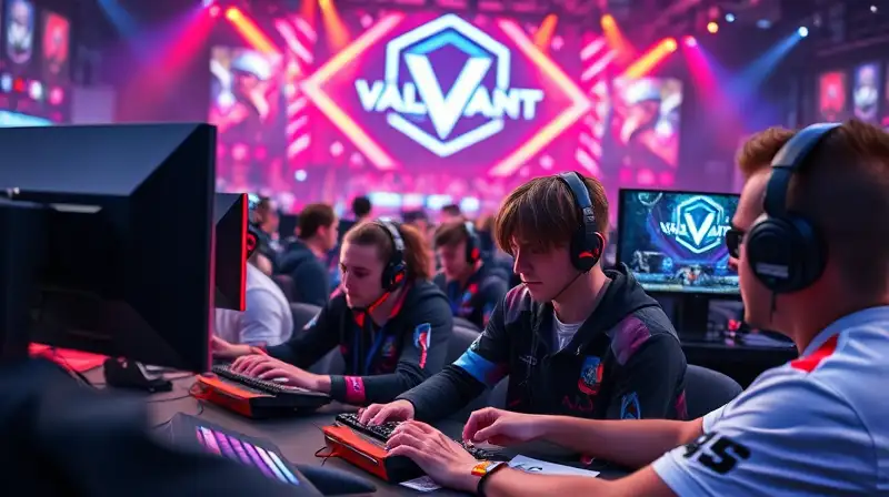 Jugadores diversos compiten juntos en Valorant