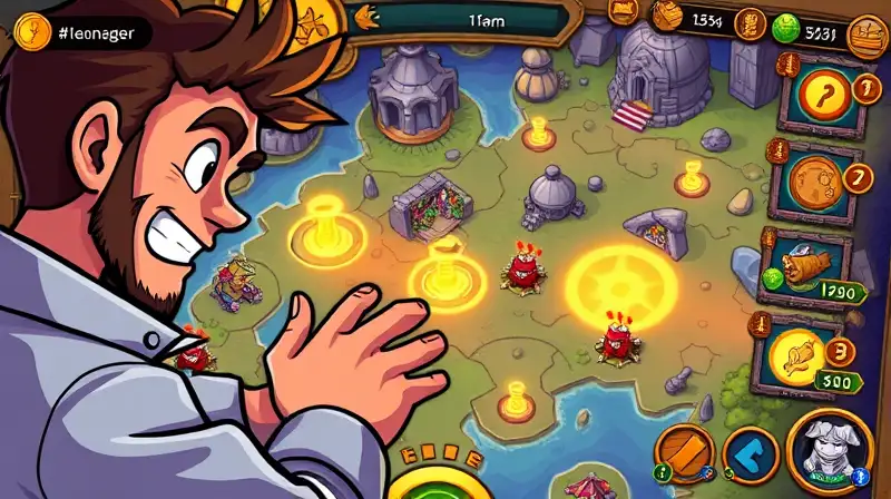 Gamer astuto analiza mapa de Coin Master