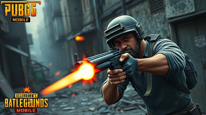 Batalla intensa en PUBG Mobile con escopeta
